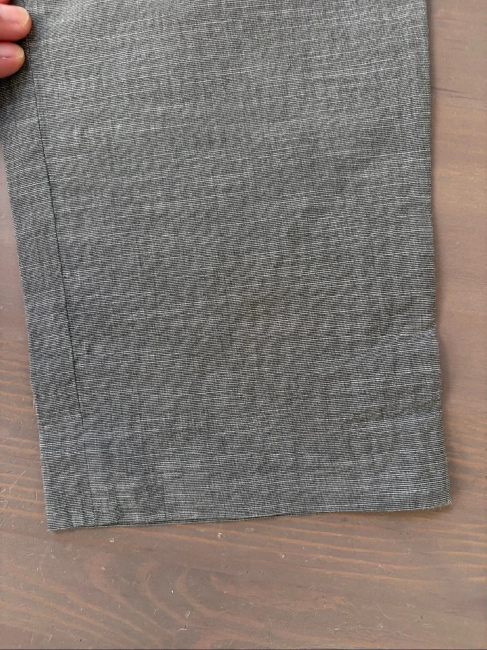 Express Men's Olive Dress Stretch Extra Slim Pants Size 34 x 32